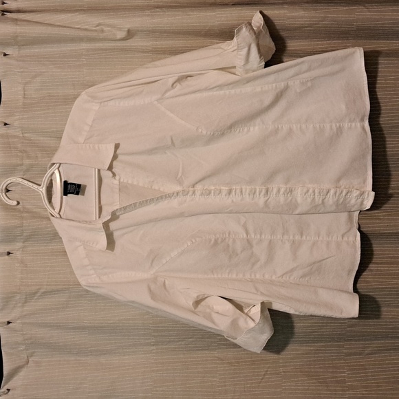 ‼️ White Button Up Dress Shirt sz 2X - Picture 1 of 4